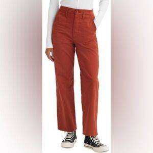 Levi's Women's Flare Jeans in Rust